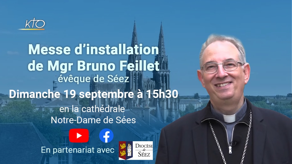 Messe d'installation de Mgr Bruno Feillet, évêque de Séez — KTOTV