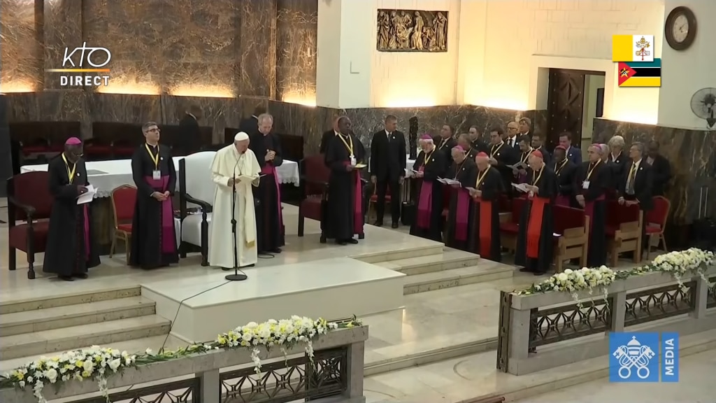 Le Pape François au Mozambique