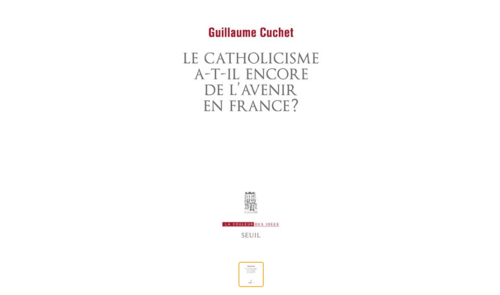 Le Catholicisme a-t-il encore de l'avenir en France ?