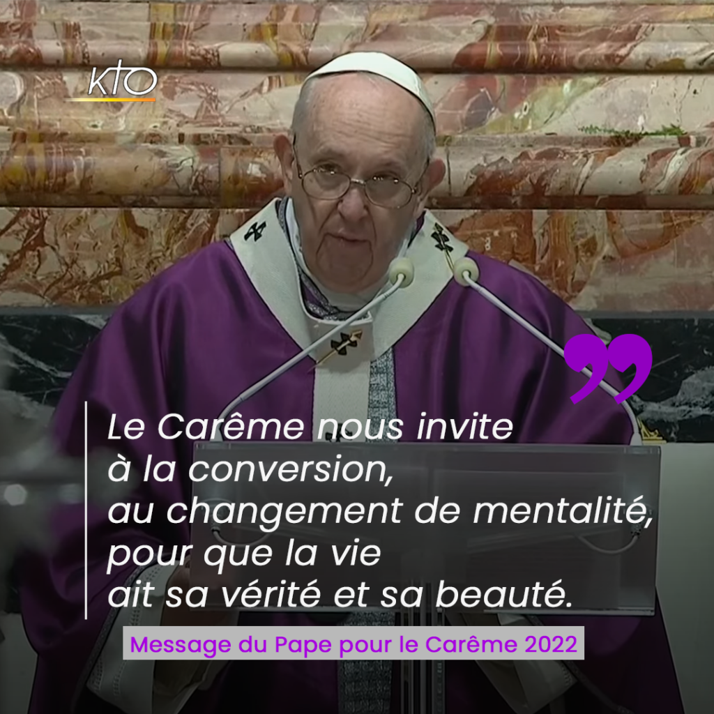 Message du pape