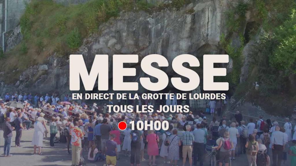 Messe de 10h à Lourdes du 6 mai 2024