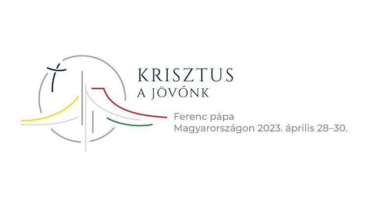 Logo du voyage du pape en Hongrie