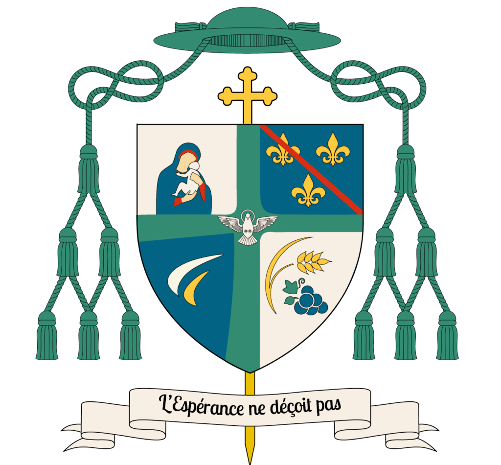 Blason de Mgr Beaumont