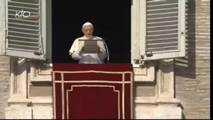 Angélus de Benoît XVI