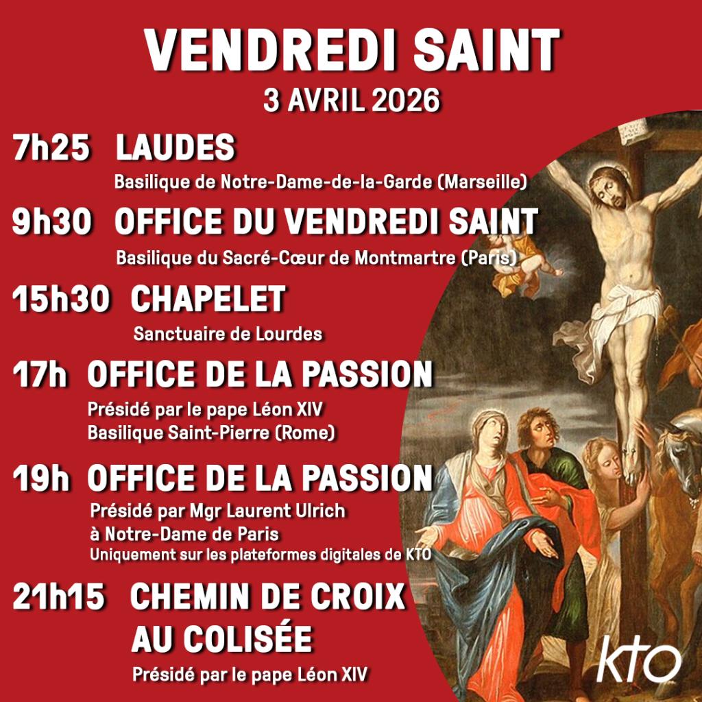 vendredi saint prog 2026