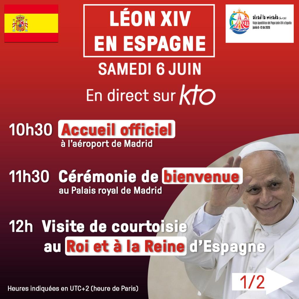 léon xiv madrid 6 juin 2026