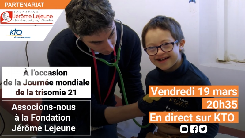 Associons-nous à la Fondation Jérôme Lejeune
