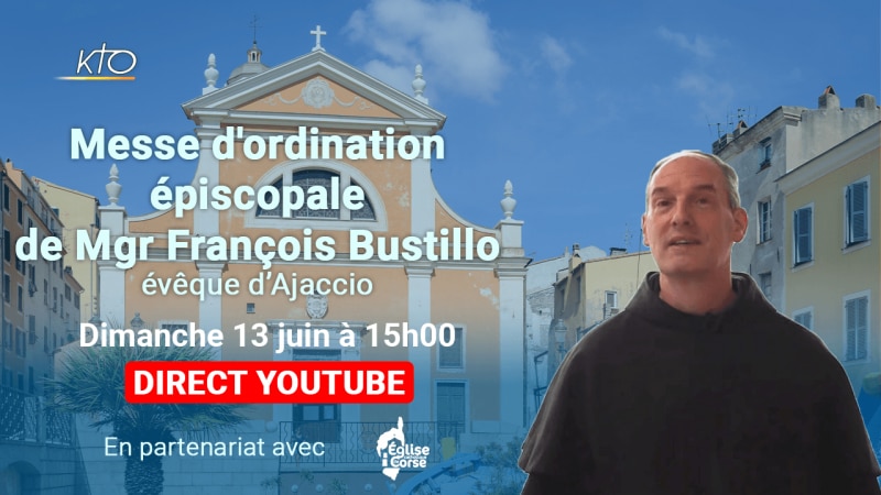Ordination épiscopale de Mgr François Bustillo, évêque d'Ajaccio sur KTO