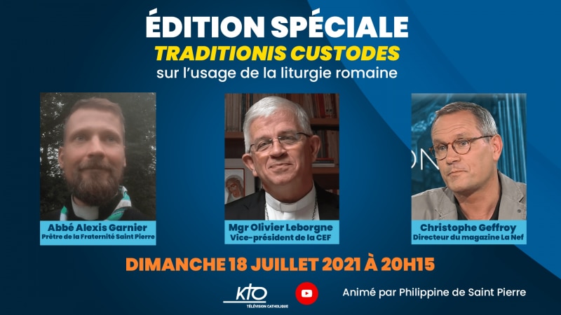Ce dimanche, édition spéciale sur le Motu proprio Traditionis Custodes