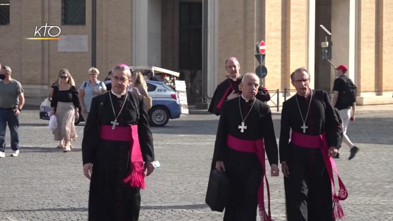 Reprise des visites ad limina des évêques de France