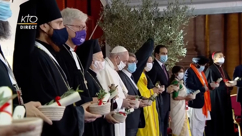 Le Pape à la 35e rencontre internationale de prière pour la paix