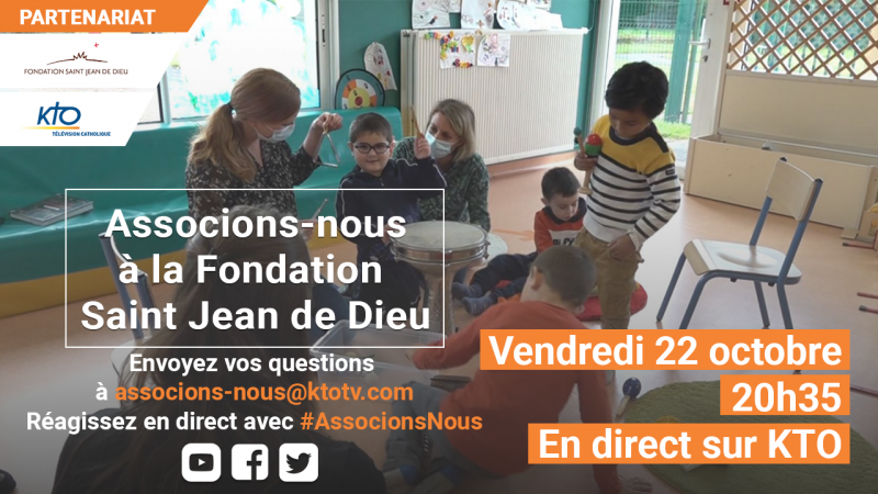 Associons-nous à la Fondation Saint Jean de Dieu