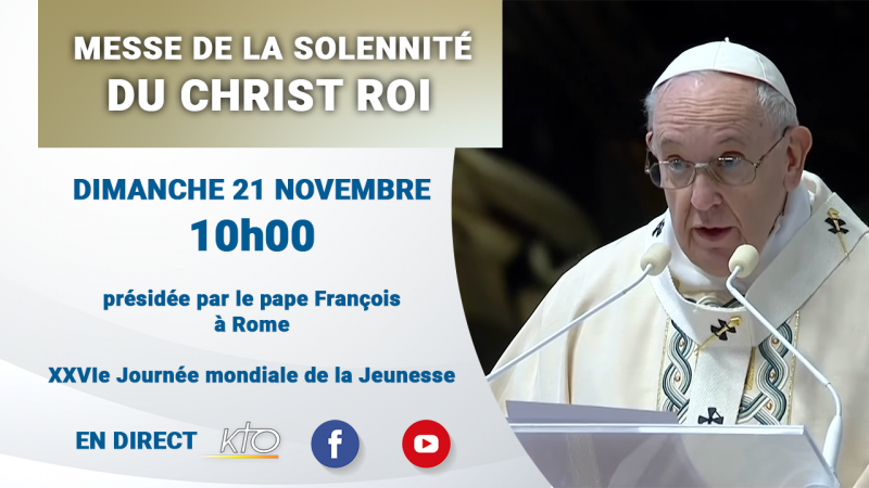 En la fête du Christ Roi, vivez la Journée mondiale de la Jeunesse