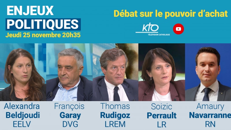 Ce jeudi 25 novembre : Enjeux politiques, débat sur le pouvoir d'achat