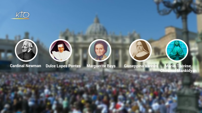 Canonisation du cardinal Newman et de Marguerite Bays