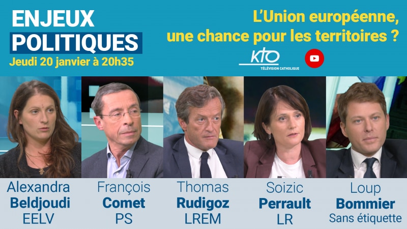 Ce jeudi 20 novembre : Enjeux Politiques, débat sur l'Union européenne