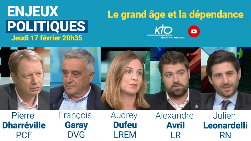 Ce jeudi 17 février : Enjeux Politiques, le grand âge et la dépendance