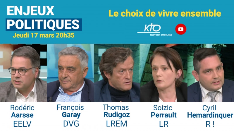 Ce jeudi 17 mars : Enjeux Politiques, le choix de vivre ensemble