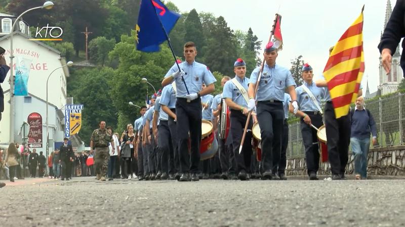 Le Pèlerinage Militaire International de Lourdes, du 13 au 15 mai 2022