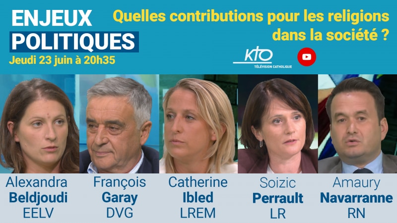 Ce jeudi 23 juin : Enjeux Politiques, quelles contributions pour les religions dans la société ?