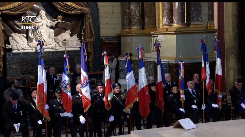 Messe en l'honneur de saint Martin, patron des policiers