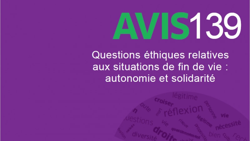 Euthanasie : Le Comité d’éthique rend un avis positif