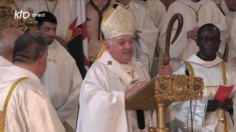 Le cardinal Jean-Marc Aveline, archevêque de Marseille