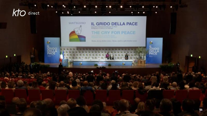 « Le Cri de la paix » à la 36e rencontre internationale de Sant‘Egidio