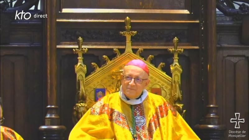 Mgr Norbert Turini, archevêque de Montpellier