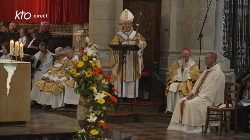 Messe d’installation de Mgr Jean-Pierre Vuillemin, évêque du Mans