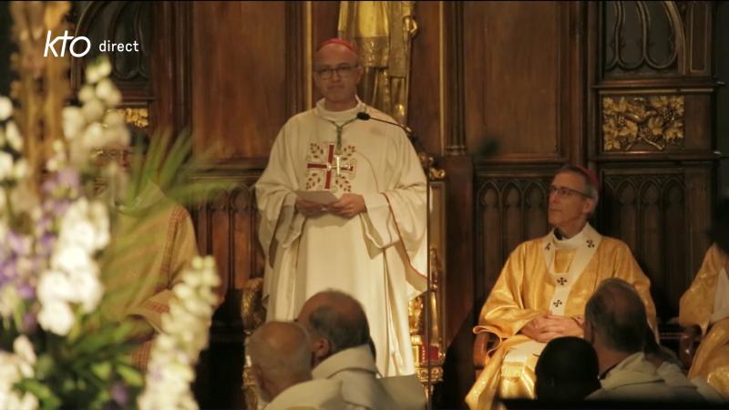 Messe d'installation épiscopale de Mgr Thibault Verny, archevêque de Chambéry, évêque de Maurienne et de Tarentaise