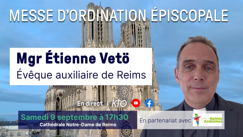 Messe d'ordination épiscopale de Mgr Étienne Vetö, évêque auxiliaire de Reims