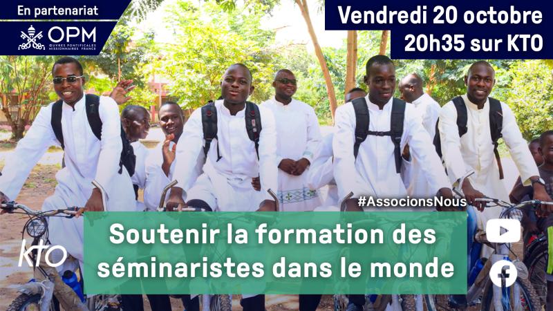 Soutenez la formation des séminaristes dans le monde avec les Œuvres Pontificales Missionnaires