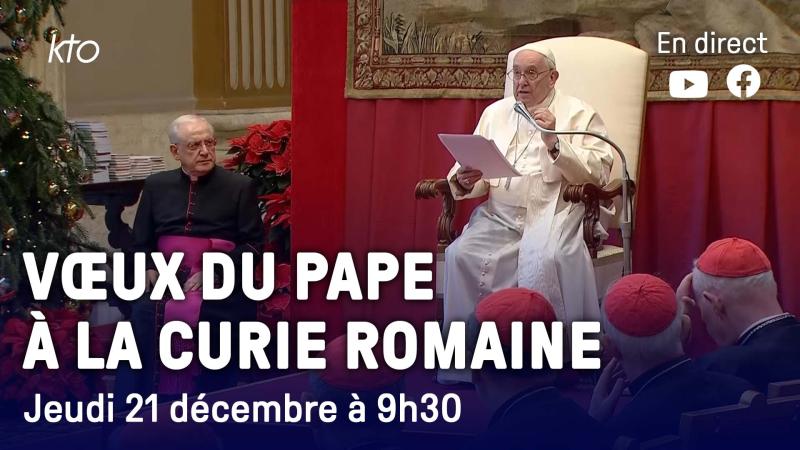 Les vœux 2023 du pape François à la Curie romaine