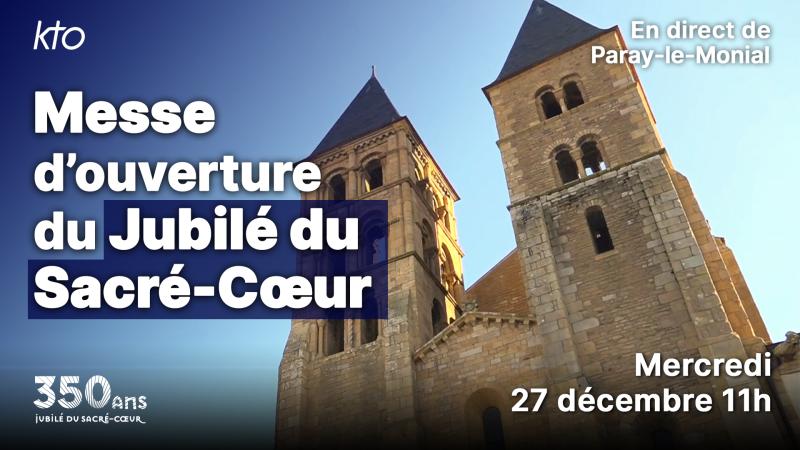 Ouverture du Jubilé des 350 ans des Apparitions de Paray-le-Monial