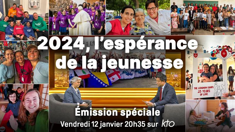 Émission spéciale : 2024, l’Espérance de la jeunesse, vendredi 12 janvier à 20h35