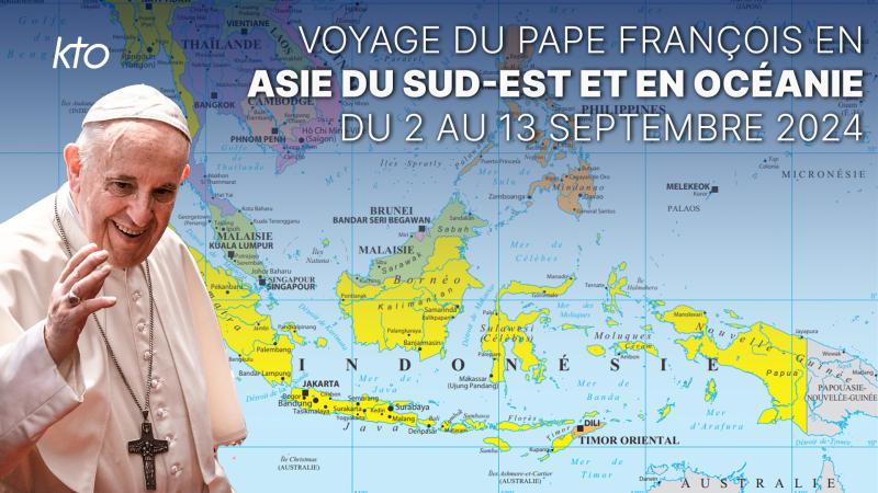Le pape François en Asie du Sud-Est et Océanie du 2 au 13 septembre 2024
