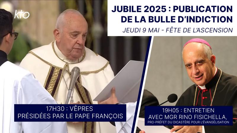 Jubilé 2025 : publication de la bulle et entretien avec Mgr Fisichella