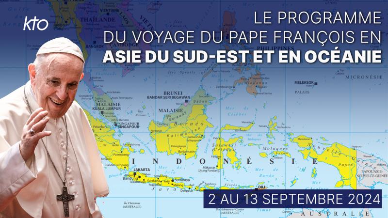 Le programme du pape François en Asie du Sud-Est et en Océanie dévoilé