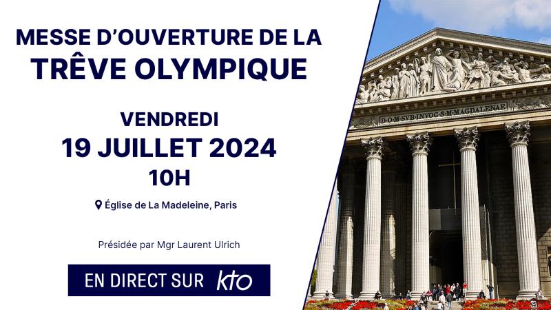 Messe d’ouverture de la trêve olympique, en direct sur KTO