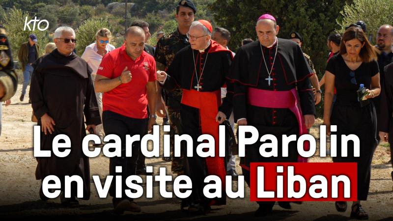 Reportage avec le cardinal Parolin au Liban