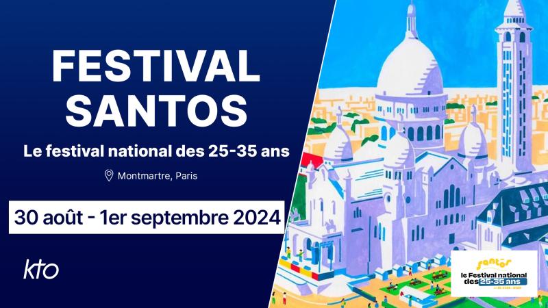 Santos : louange, enseignement et fête à Montmartre avant la rentrée