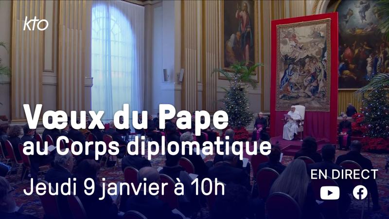 Les vœux du pape François au Corps diplomatique, ce jeudi 9 janvier 2025