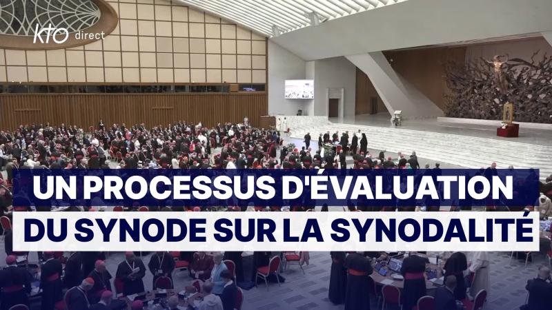 Le pape François lance un processus d'évaluation du Synode sur la synodalité