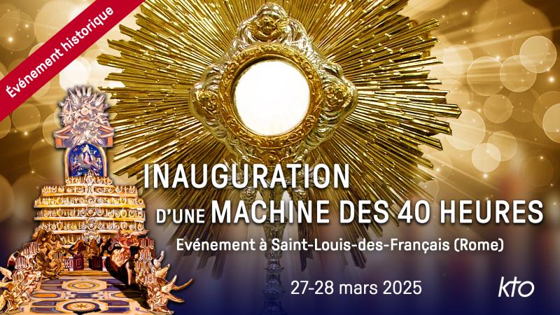 La Machine des 40 heures à Saint-Louis-des-Français (Rome)