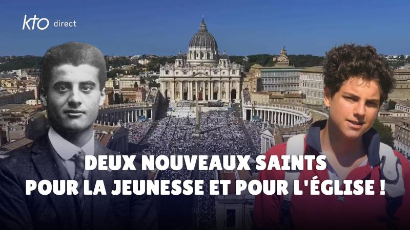 Canonisations de Pier Giorgio Frassati et Carlo Acutis, dimanche 7 septembre en direct sur KTO