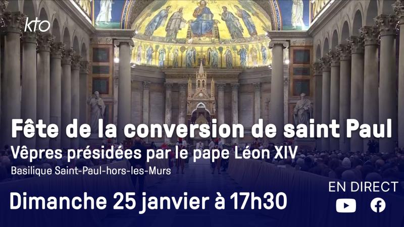 Fête de la conversion de saint Paul : suivez les vêpres en direct de Rome sur KTO