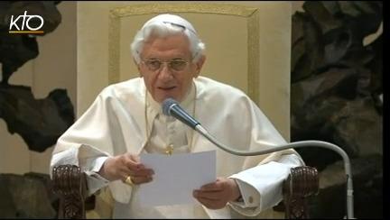 Audience Générale de Benoît XVI