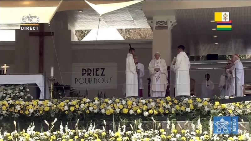 Le Pape François à l'Île Maurice
