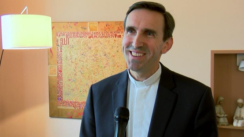 Le père Hugues de Woillemont, nouveau secrétaire général de la Conférence des évêques de France